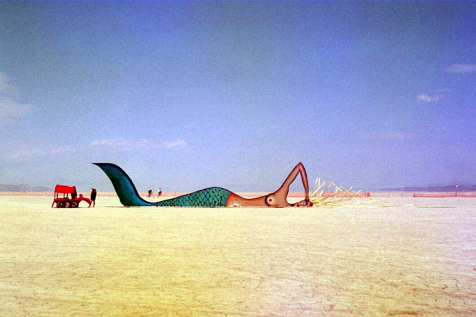 burningmanMermaid