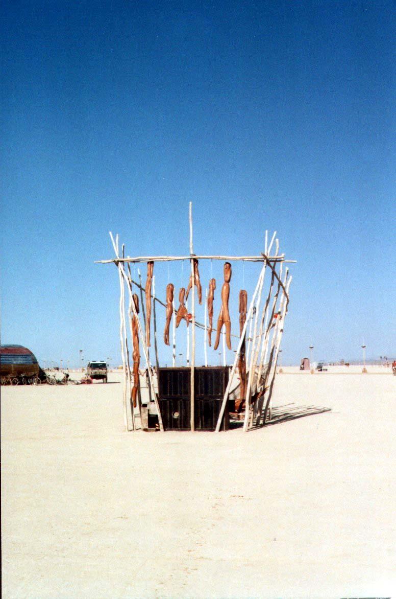 burningmanStickHut