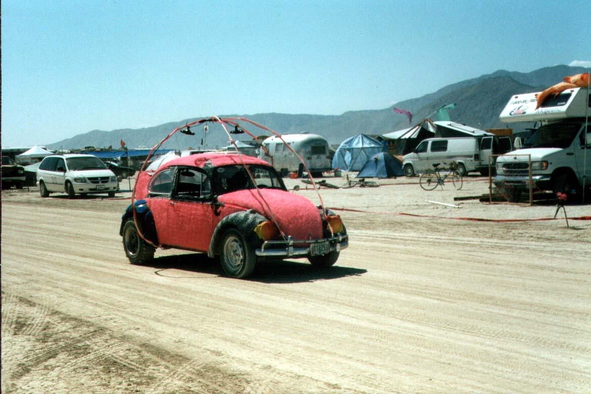 burningmanCarRedbug