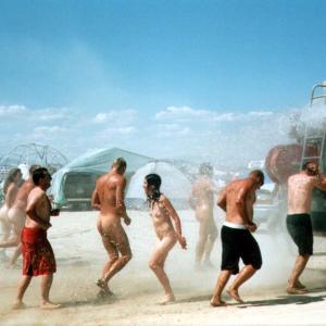 burningmanShower