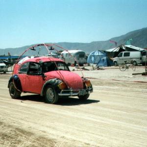 burningmanCarRedbug
